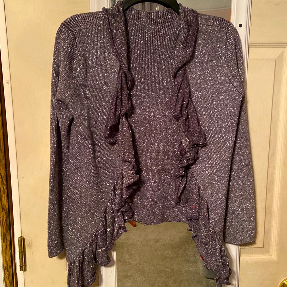 Silver Sparkle Sweater!